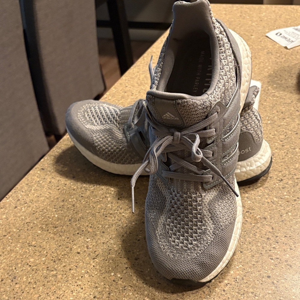 Adidas Gray Ultraboost Sneakers